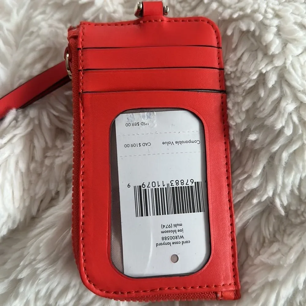 Kate Spade ♠️ Card Case Lanyard